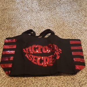 NWT Victoria's Secret Large Sequined Bag.